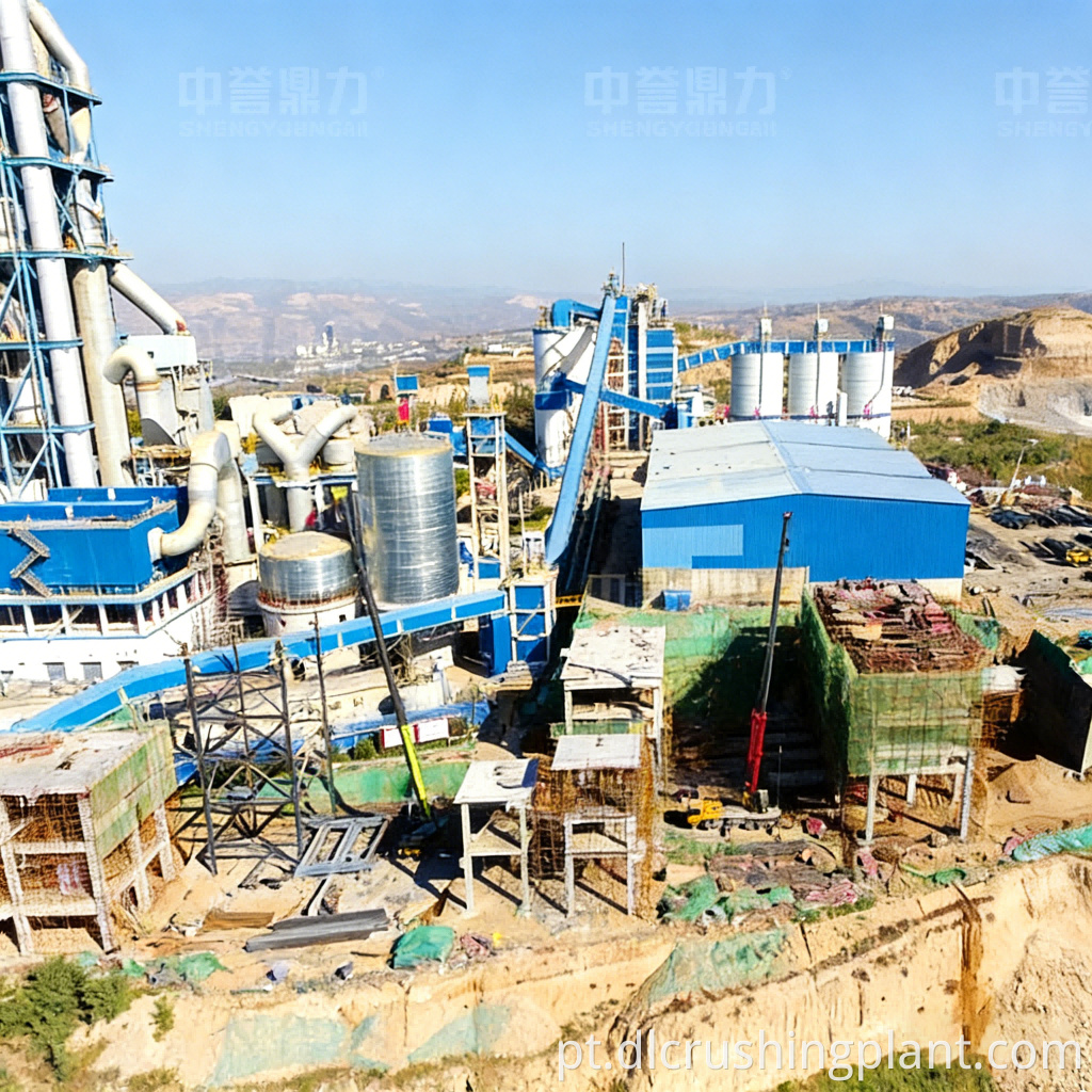 Linha de Calcário para Materiais de Construção Building Material Limestone Line